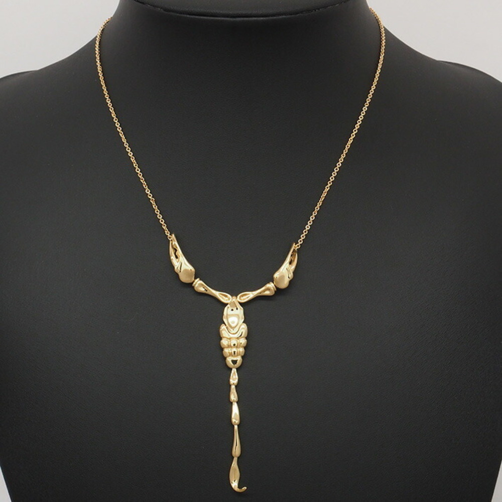 Tiffany Co Elsa Peretti Scorpion Pendant Yellow Gold